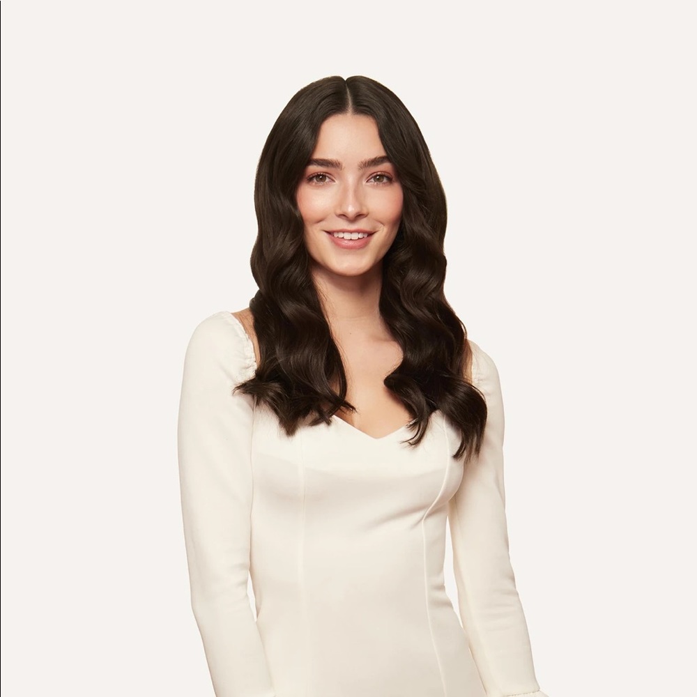 Luxy Hair 16in Halo in Dark Brown